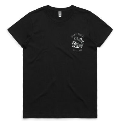 ROYMACKONKEY CROW KEEPSAKE - AS COLOUR Womens Maple Tee Thumbnail