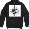 AS Colour Adult Stencil Hoodie Thumbnail