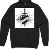 AS Colour Adult Stencil Hoodie Thumbnail